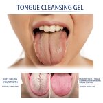 Tongue Cleaning Gel - EELHOE Vegan & Silicone Scraper Brush