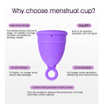 Menstrual Cup - CE Biodegradable & Discharge Valve