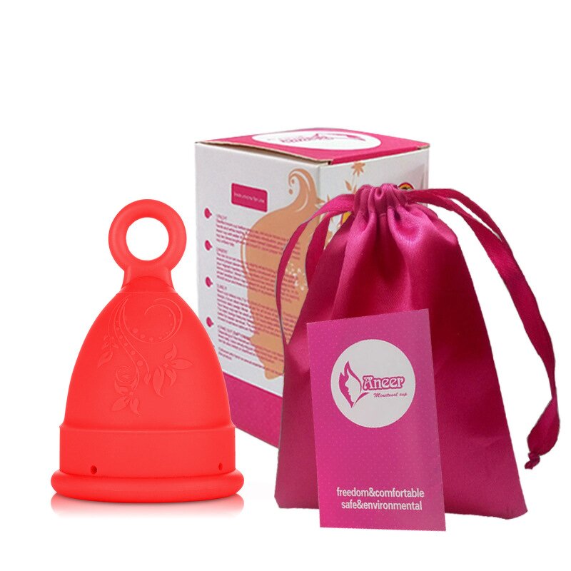 Menstrual Cup - CE Biodegradable & Discharge Valve