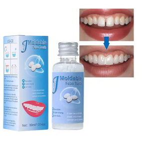 Temporary Tooth Repair - Solid Glue Granules & Moldable
