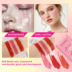 Lip Cream Blush Manufacturer - Waterproof Cruelty Free Liquid Glow Blush Stick & Custom Logo