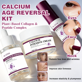Calcium Collagen Set Manufacturer - Anti-aging Serum+Multi-Purpose Balm+Firming Cream