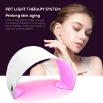 PDT Lightning Machine Manufacturer - 4 Colors Folding Rejuvenation Led Light for Facial Treatment