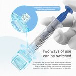 Derma Roller System Manufacturer - Newest Serum Microneedling for Face Hair Increase Home Use