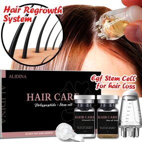 Hair Lyophilized Powder Kit Manufacturer - with Applicator Scalp Massager for Men & Women