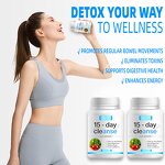 Private Label Colon Cleanse Capsules - Herbal Overnight Formula