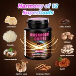 Mushroom Energy Coffee Manufacturer - Natural Focus & Immunity Support Functional Drink for OEM ODM Private Label