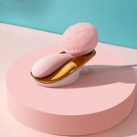 Rotating Magnetic Beads Ultrasonic Silicone Facial Cleansing Brush Manufacturer - Ultrasonic Vibration Technology