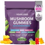 Mushroom Gummy Manufacturer - Private Label Organic Lion's Mane Chaga Ashwagandha Reishi