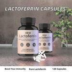 Bovine Lactoferrin Manufacturer - 98% Pure Food Grade Supplement for Prostate Health & Immunity