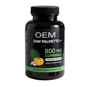 Saw Palmetto Capsules Manufacturer - Vegan DHT Blocker for Men's Health