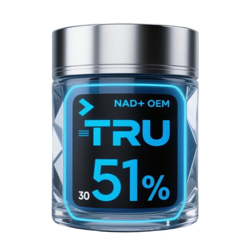 NAD+ Supplement Manufacturer - 300mg Nicotinamide Riboside (NR), 30 Servings for Cellular Energy