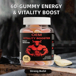 Arginine Nitric Oxide Supplement Manufacturer - Customized Gummy Vitality Booster for Men