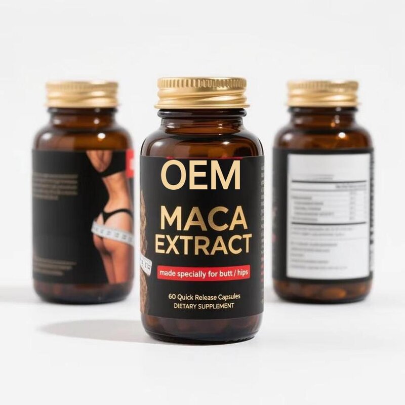 Butt Enhancement Capsules Manufacturer - OEM/ODM Herbal Maca Extract Supplement