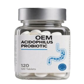 Lactobacillus Acidophilus Probiotic Supplement - 120 Tablets, 1 Daily Serving