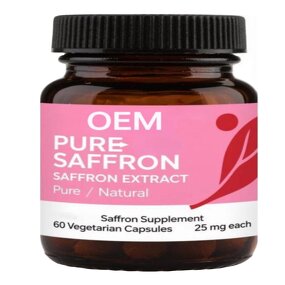 Saffron Extract Capsules Manufacturer - 100% Pure for Energy, Emotion & Heart Health