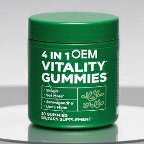 Herbaceous Supplements Manufacturer - Shilajit, Seaweed, Ashwagandha & Lion's Mane Gummies