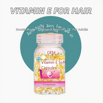 Vitamin E Softgel Capsules Manufacturer - For Hair, Skin & Face Care