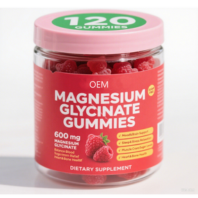 Magnesium Gummies Manufacturer - Glycine 600mg Sugar-Free for Adults with L-Threonate