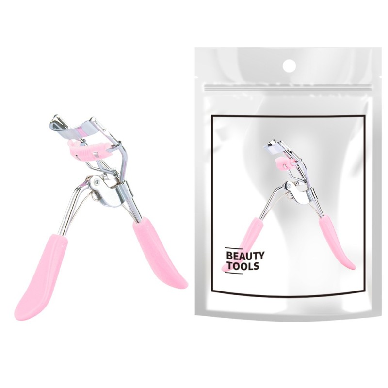 Lash Curler Factory - Women's Pink Built-in Comb Makeup