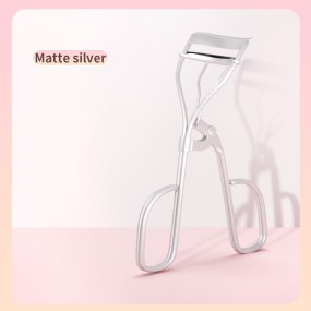 Eyelash Curler Manufacturer - Matte Silver Private Label Instant