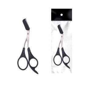 Makeup Scissors Supplier - Beautiful Wings Handle With Comb
