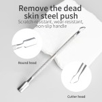 Cuticle Pusher Supplier - OEM Double-ended Dead Skin Remover