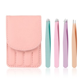 镊子套装供应商-4件多用途精密不锈钢