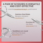 Makeup Scissors Factory - Shell Shape Nose Hair Eyebrow