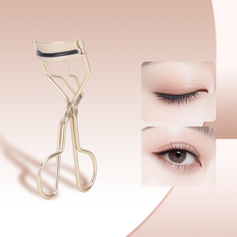 Eyelash Curler Supplier - Metal Custom Gold Plate Quality Steel