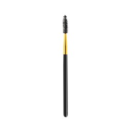Cosmetic Brush Manufacturer - Travel Wooden Handle Gold Eyebrow