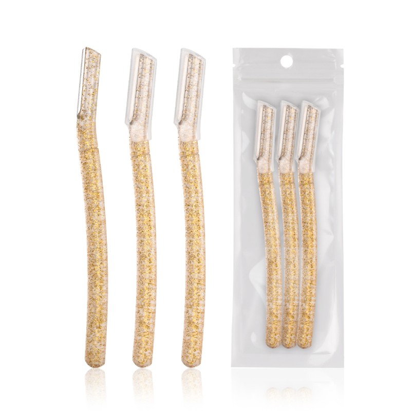 Eyebrow Trimmer Factory - New Trending Glitter Handle Dermaplane