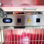 Stainless Steel Cage Manufacturer - Four Compartment Veterinary Hospital Pet Supply