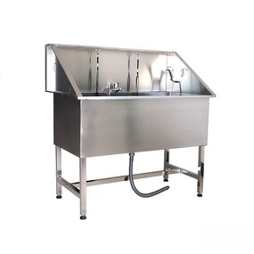 Stainless Steel Dog Bathtub Manufacturer - Custom Pet Grooming Salon Wash Station