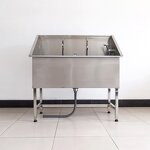 Stainless Steel Dog Bathtub Manufacturer - Custom Pet Grooming Salon Wash Station