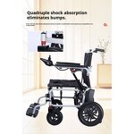 Electric Mobility Scooter Manufacturer - 4-Wheel 24V 250W with Wireless Remote Control for Elderly & Disabled