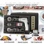 Electric Gua Sha Cupping Set Manufacturer - 12-Piece Vacuum Therapy Device for Pain Relief