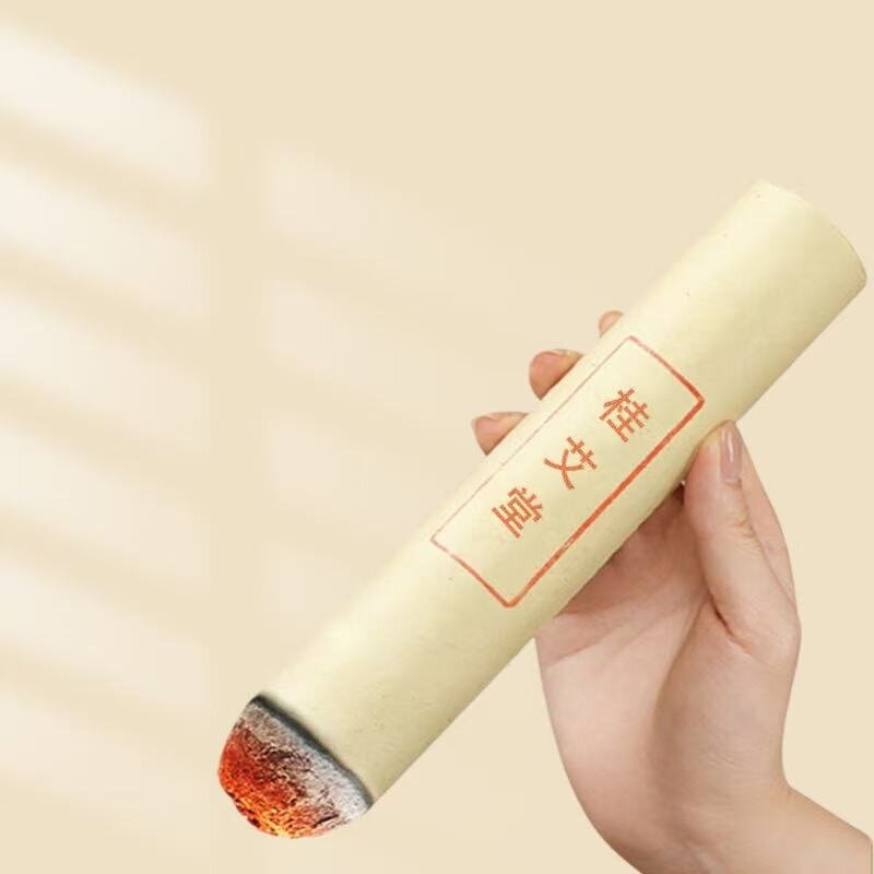 Pure Moxibustion Sticks Manufacturer - Customizable Smokeless Gui Ai Tang Class II Extra Large Thick Body Moxa Sticks