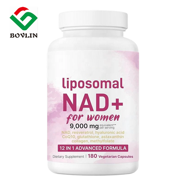 NAD+ Supplement Capsules Manufacturer - Liposomal NAD+ for Women 180 Capsules