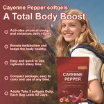 Cayenne Pepper Extract Softgel Capsules Manufacturer - Private Label Organic Supplement with Vitamin K2 and D3