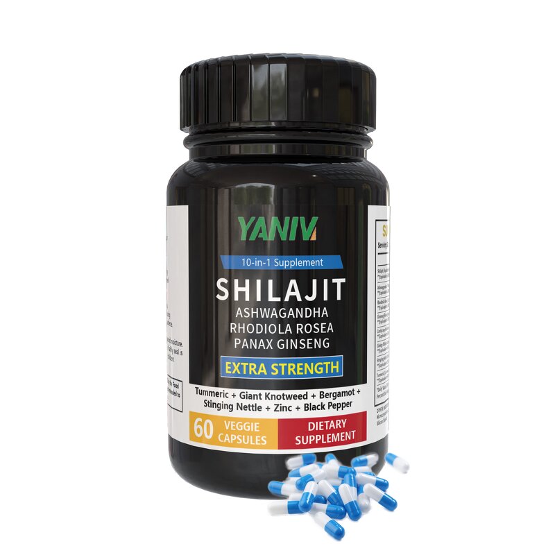 Himalayan Shilajit Capsules Manufacturer - Food Grade Extract with Fulvic Acid for Immune & Brain Support