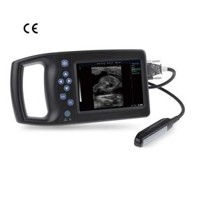 Livestock Ultrasound Machine Manufacturer - Portable Vet Scanner with Convex Probe for Goat Pig Equine Pregnancy