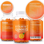 OEM Orange Flavored Multivitamin Gummies with Vitamin C and D3 for Skin Brightening & Immune Support - Customizable Formula