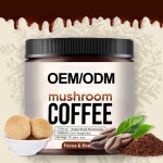 Premium Organic 10-in-1 Mushroom Coffee Powder with Lions Mane, Chaga & Reishi - Instant Energy & Focus Boost OEM Private Label