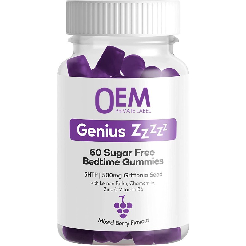 Melatonin Sleep Gummies for Adults - Fast-Acting Bedtime Supplement with Natural Berry Flavor