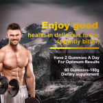 60 Count Pure Himalayan Shilajit Gummies for Men and Women 75% Fulvic Acid and Ashwagandha Herbal Supplements