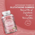 Collagen Biotin Gummies for Adults Beauty and Antioxidant Support Skin Whitening and Glow Supplement in Convenient Candy Form