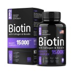 OEM/ODM Premium Biotin Capsules for Hair, Skin & Nail Care - Herbal Collagen Supplement Pills