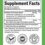 40 Billion CFU Probiotic Capsules - Dairy & Gluten Free, Promote Digestion & Daily Gut Health Support