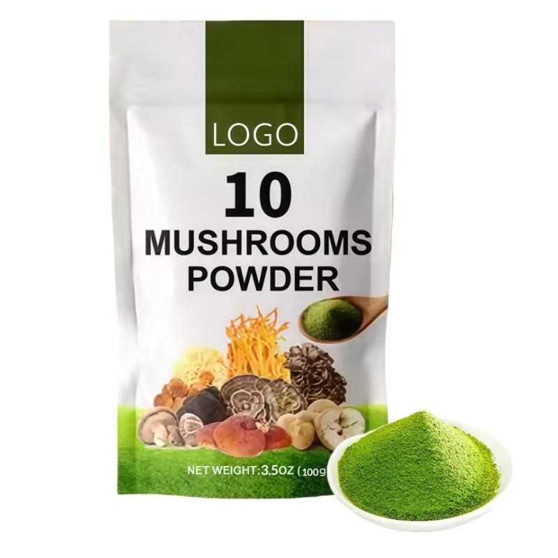 OEM/ODM Mixed Mushroom Blend Extract Powder Improve Immune System Booster Mushroom Blend Powder